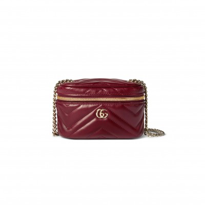 GUCCI GG MARMONT NANO VANITY BAG 837455 (15*8.5*8cm)